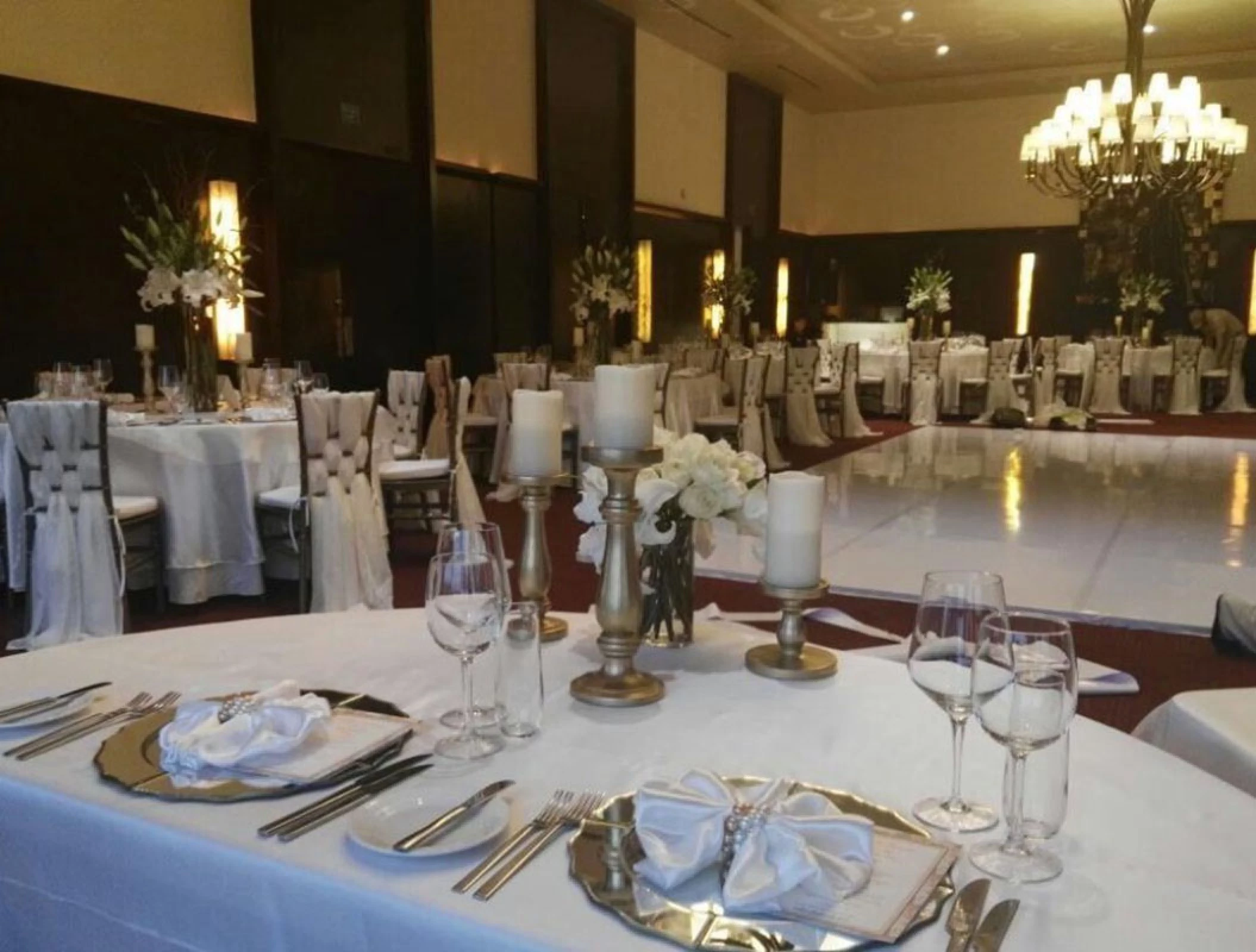 Reception decor in Ballroom at Margaritaville Island Reserve Riviera Cancun