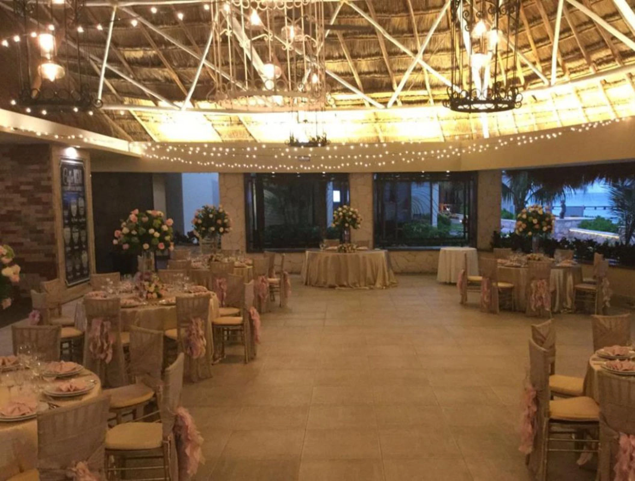 Beach-house restaurant venue at Margaritaville Island Reserve Riviera Cancun.