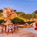 dinner reception on the beach at Marival Armony Luxury Resort & Suites