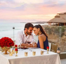Couple at Marival Armony Luxury Resort & Suites