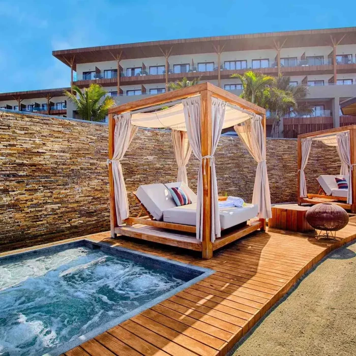 Jacuzzi at Marival Armony Luxury Resort & Suites