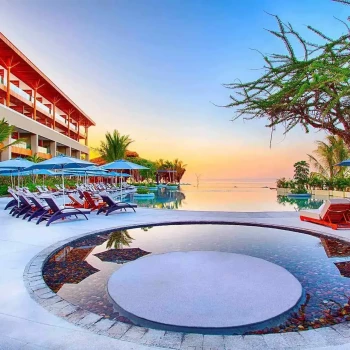 Main pool at Marival Armony Luxury Resort & Suites