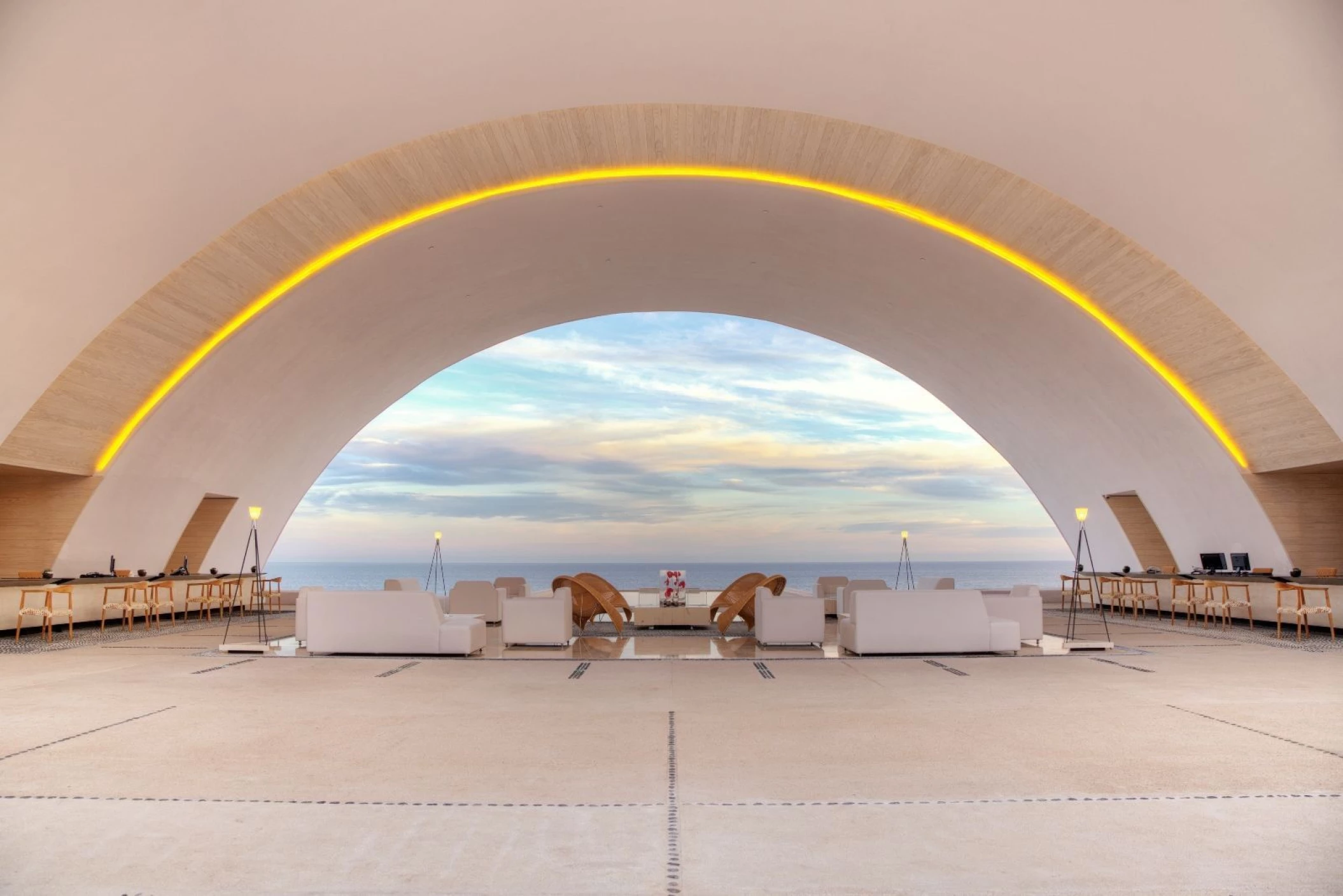 lobby at Marquis los cabos