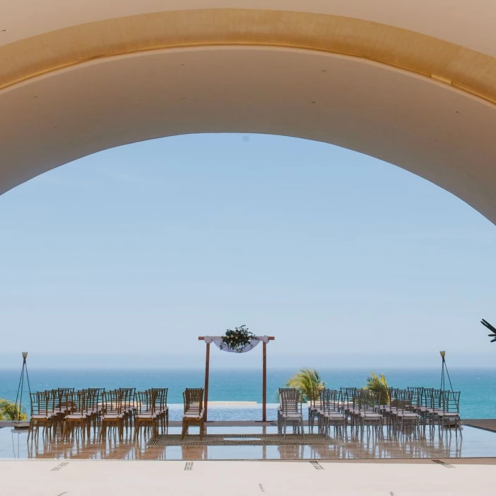 the lobby venue at Marquis Los Cabos