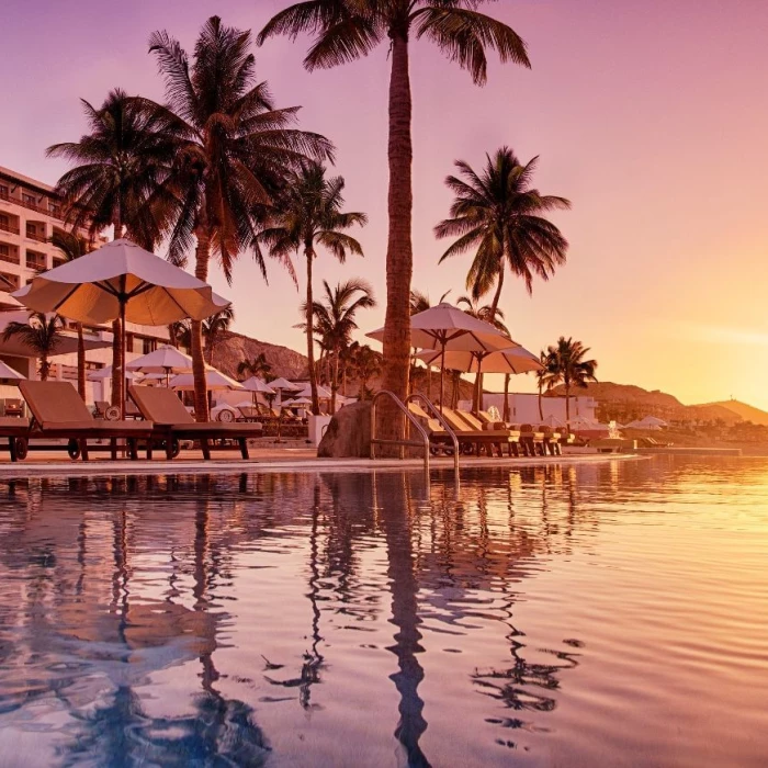 main pool at Marquis los cabos