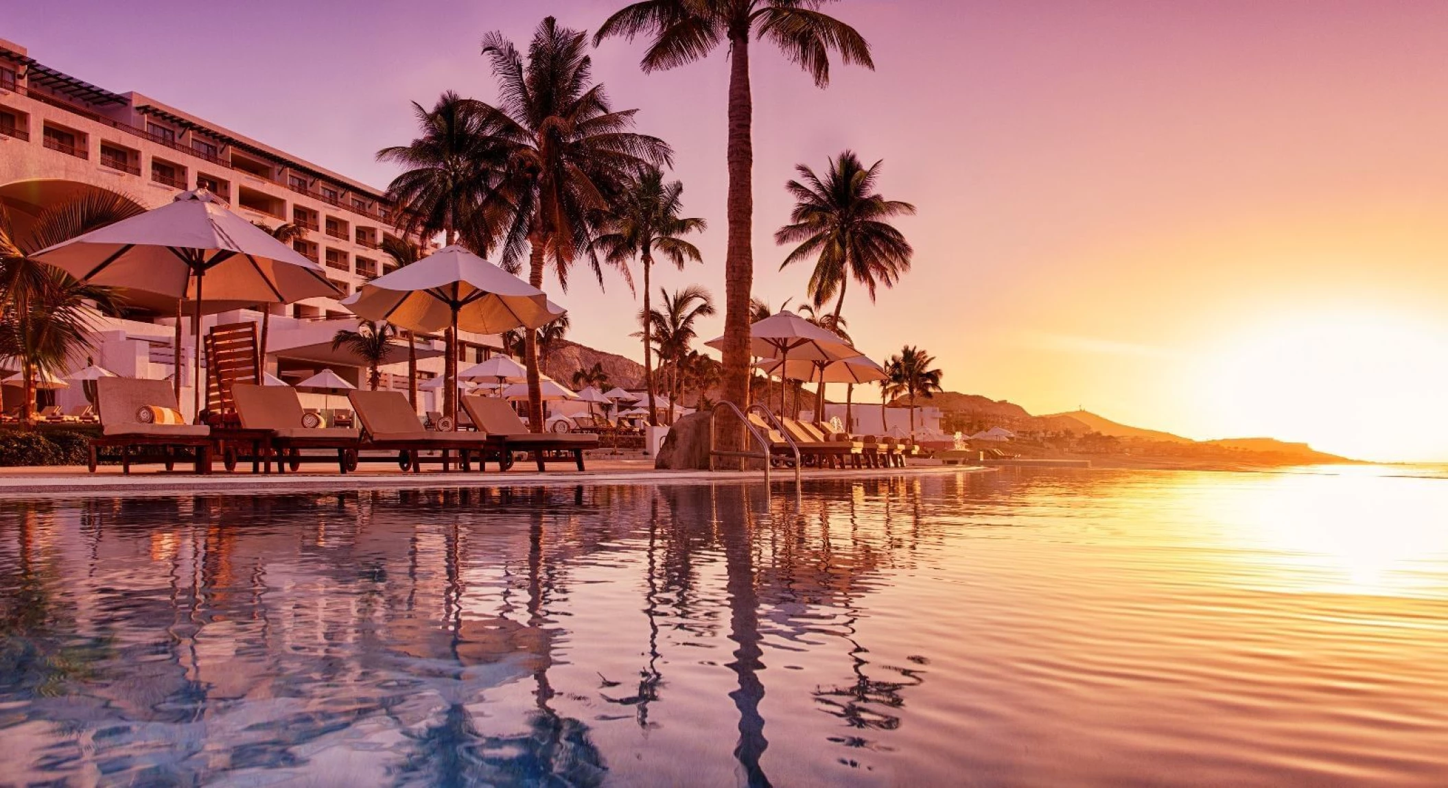 main pool at Marquis los cabos