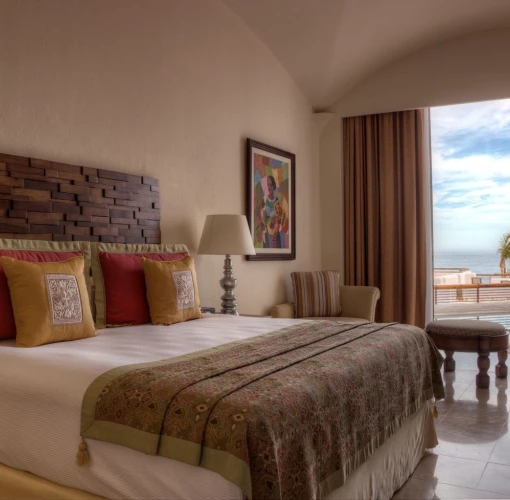 master suite ocean view at Marquis los cabos