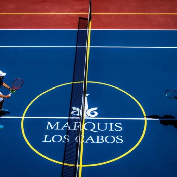 tenis course at Marquis los cabos