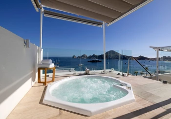 Suite balcony at ME Cabo