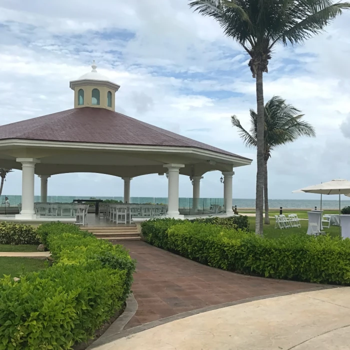 Moon Palace Resort Cancun gazebo wedding venue