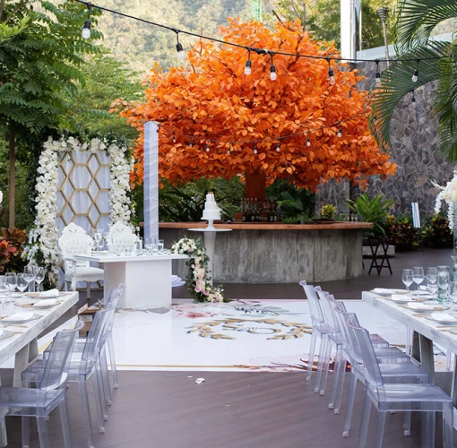 Hotel Mousai Orange Tree Wedding Venue.