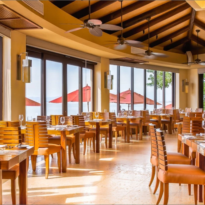 Gastronomy, and culinary at Hotel Mousai Puerto Vallarta. Bocados restaurant.