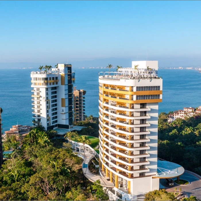 Hotel Mousai Puerto Vallarta overview.