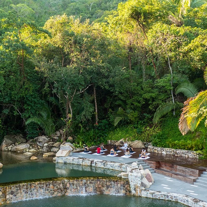 Tierraluna gardens at Hotel Mousai Puerto Vallarta overview.