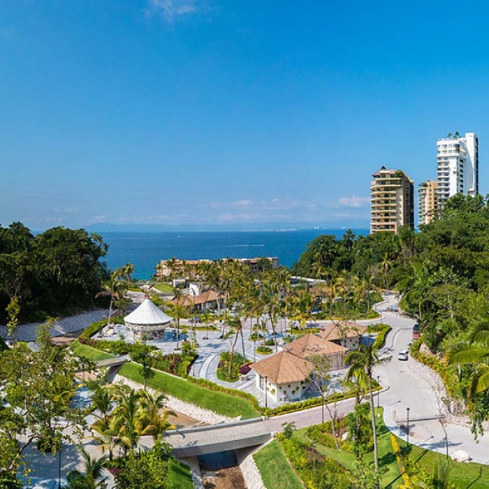 Tierra Luna Village at Garza Blanca Puerto Vallarta overview.