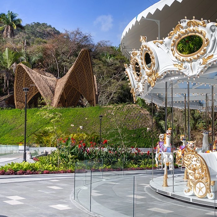 The Forum wedding venue at Hotel Mousai Puerto Vallarta.