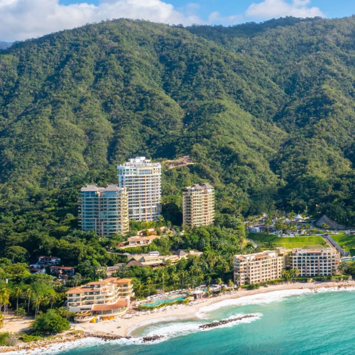 Hotel Mousai Puerto Vallarta overview.