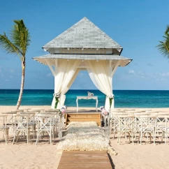 Beachfront gazebo at Nickelodeon Hotels & Resorts Punta Cana