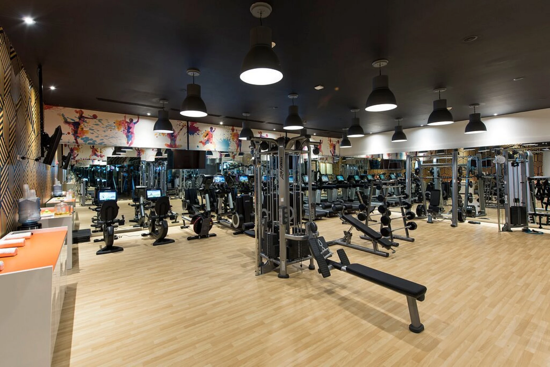 Fitness center at Nickelodeon Hotels & Resorts Punta Cana