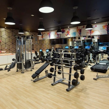 Fitness center at Nickelodeon Hotels & Resorts Punta Cana