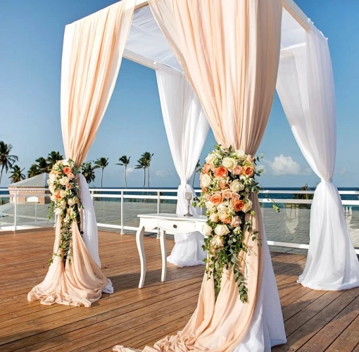 Sky wedding at Nickelodeon Hotels & Resorts Punta Cana