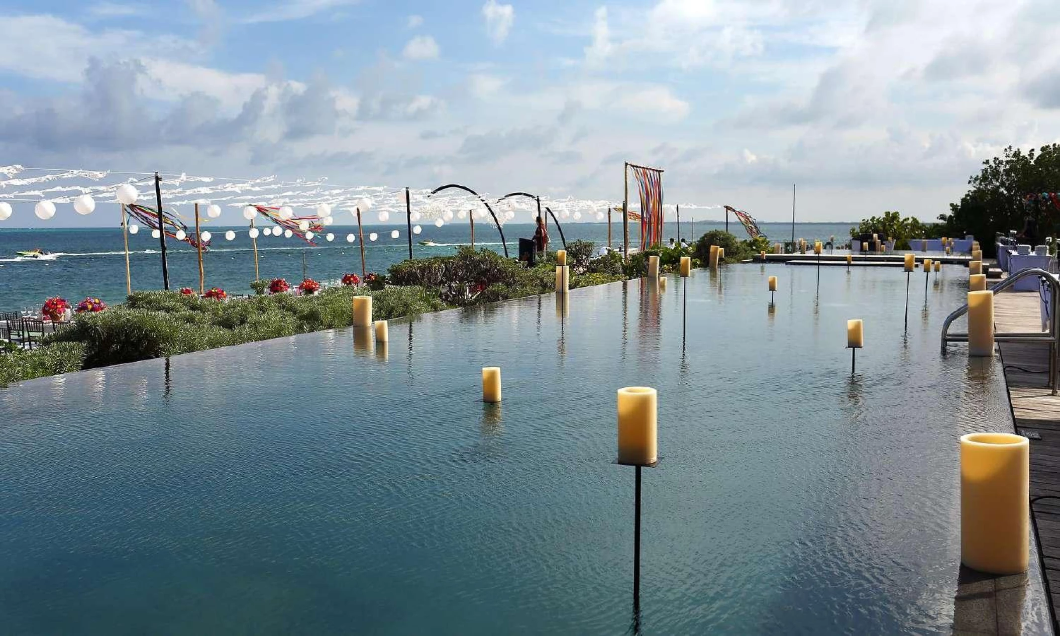 La Punta Grill Terrace and Lower Deck at Nizuc Resort and Spa