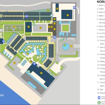 Google maps of Nobu Hotel Los Cabos