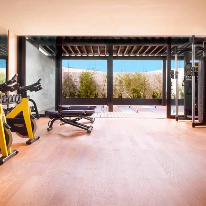 Fitness center at Nobu Hotel Los Cabos