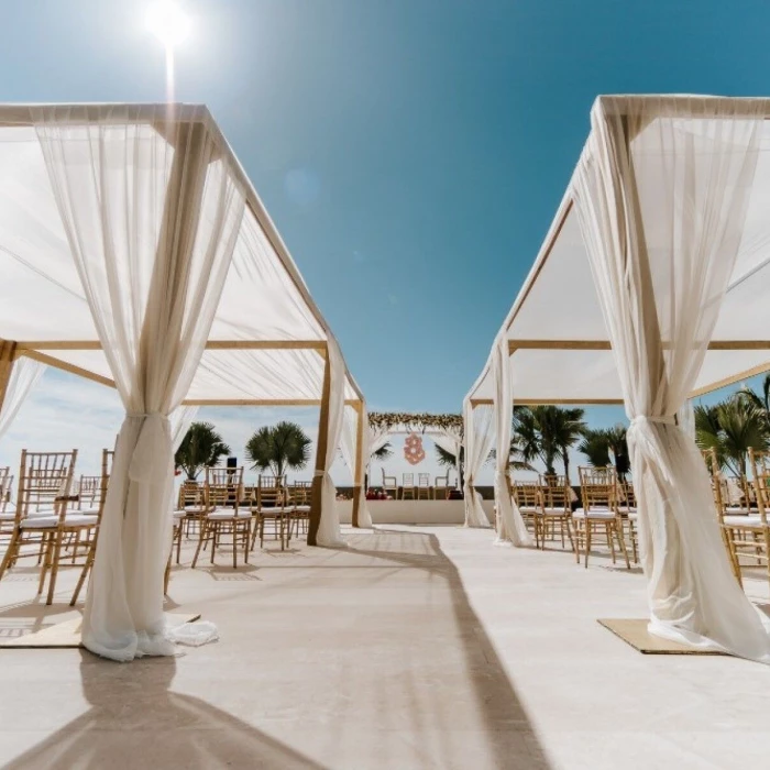 Shiawase terrace wedding venue at Nobu Los Cabos