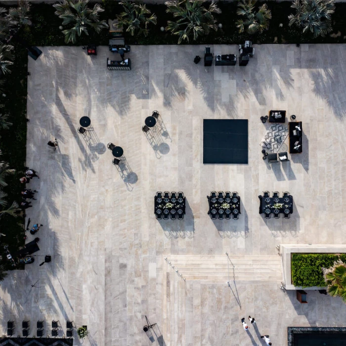 Shiawase terrace wedding venue at Nobu Los Cabos