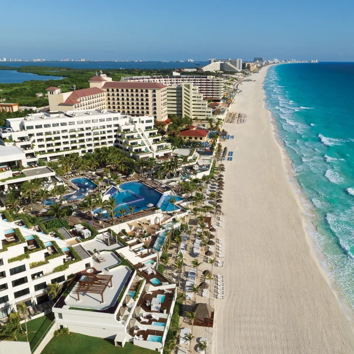 Arieal view of Now Emerald Cancun