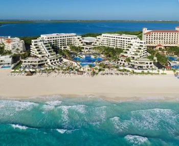 Arieal view of Now Emerald Cancun
