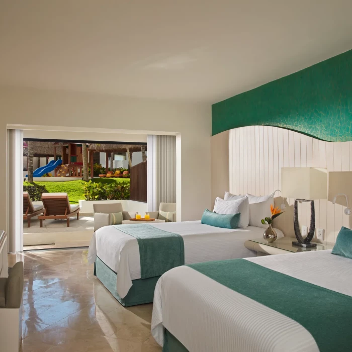 Deluxe patio suite at Now Emerald Cancun