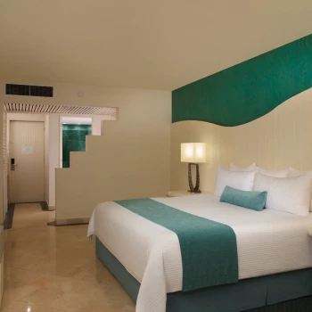 Deluxe suite at Now Emerald Cancun
