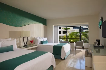 Garden view suite at Now Emerald Cancun