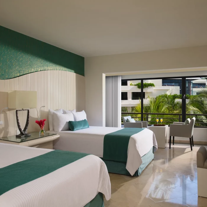 Garden view suite at Now Emerald Cancun