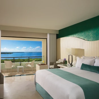 Laguna view suite at Now Emerald Cancun