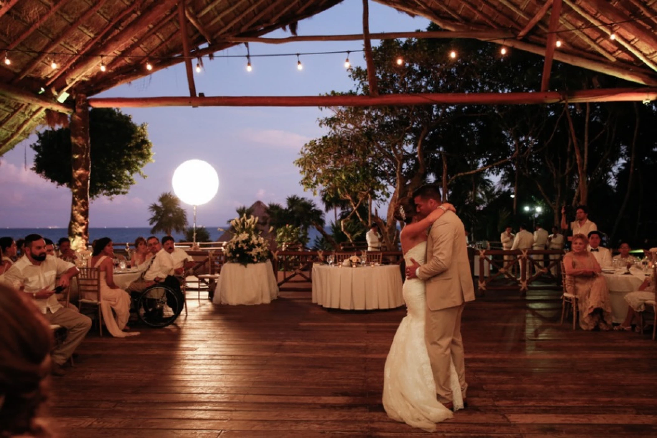 Beach club at Occidental at Xcaret destination