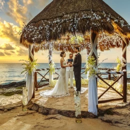 OCCIDENTAL XCARET BEACH GAZEBO VENUE