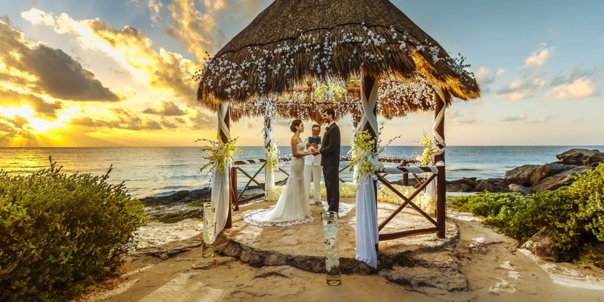 OCCIDENTAL XCARET BEACH GAZEBO VENUE