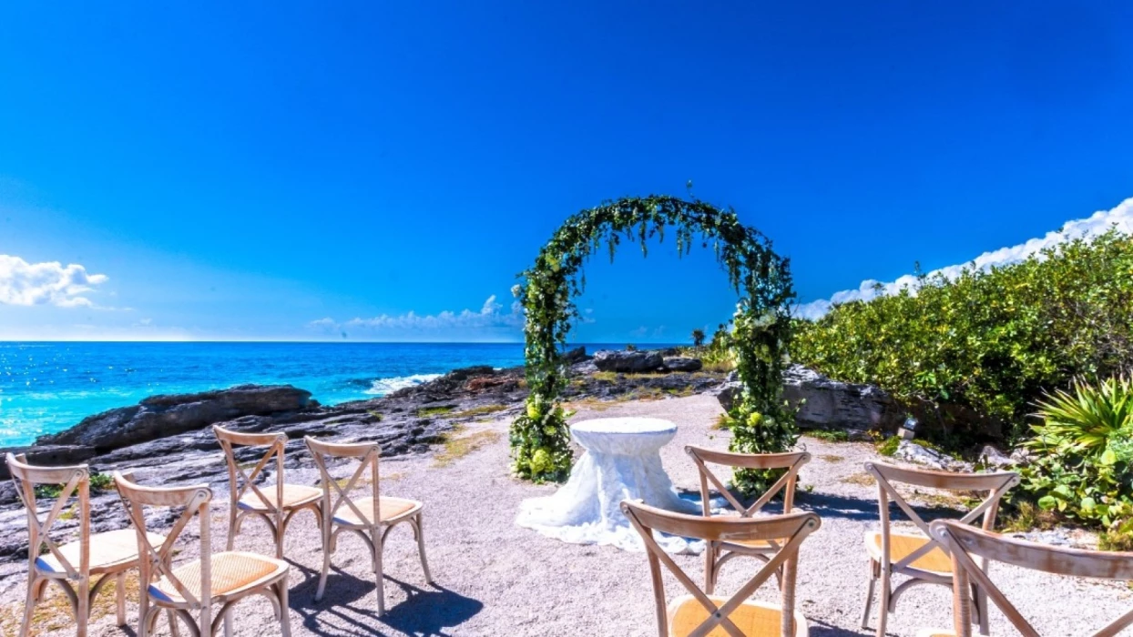 Occidental at Xcaret simple beach wedding venue