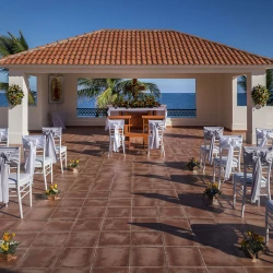 Turquesa Chapel Wedding venue at Ocean Coral and turquesa resort.