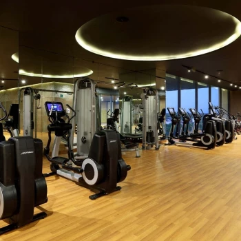 Grand Palladium Costa Mujeres fitness center and gym with elliptical machines