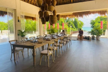Dinner reception decor on Gabi club at Paradisus La perla and Paradisus Playa del Carmen