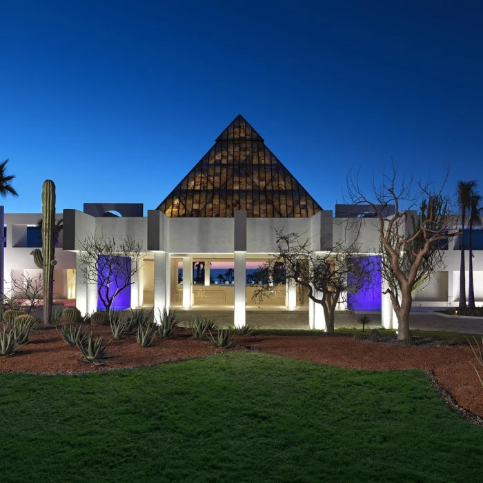 Main entrance at Paradisus Los Cabos