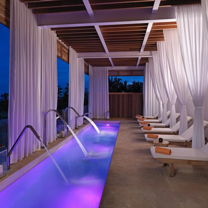 Spa pool at Paradisus Los Cabos