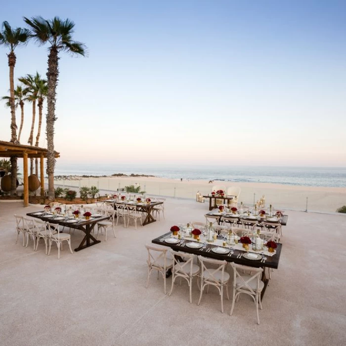 dinner reception at paradisus los cabos