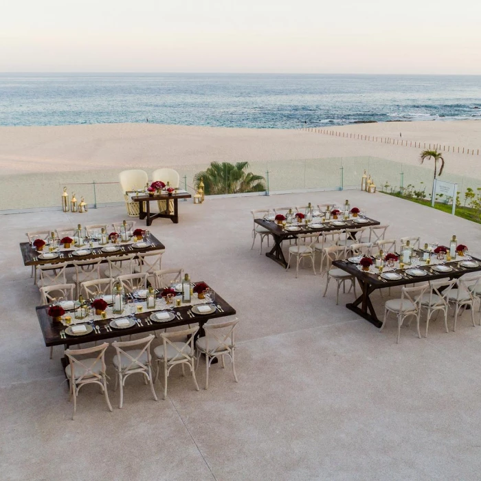 Dinner reception at Paradisus Los Cabos