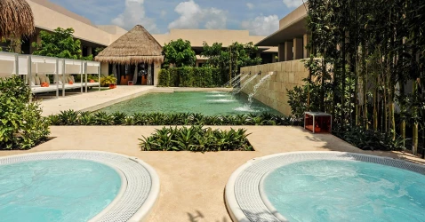 Paradisus La Perla spa pool and hot tubs