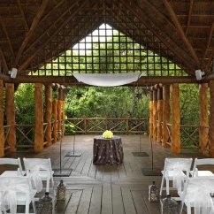 Paradisus La Perla jungle gazebo wedding venue